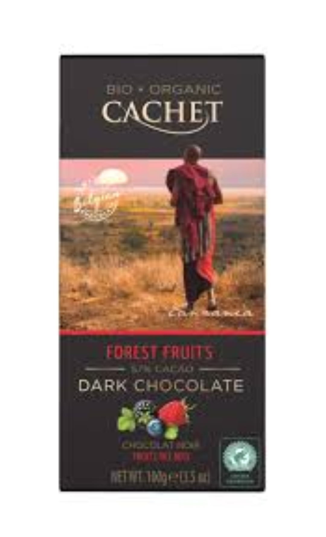 CACHET 57% DARK FOREST FRUITS 100G